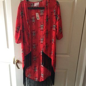 Romeo & Juliet  Long Fringe Jacket, NWT, Medium